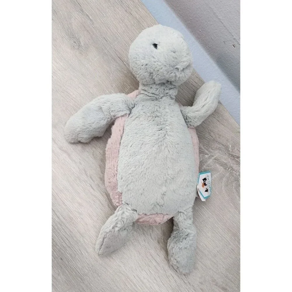 Jellycat Bashful Turtle Medium New With Tag- Tag has some wear see photos